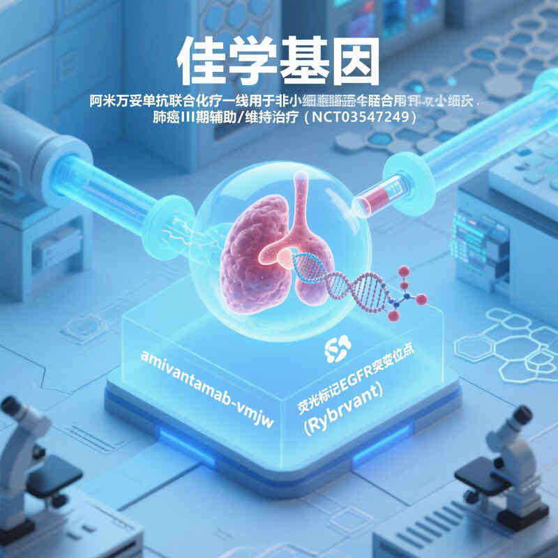 【DB电子官网基因检测】精准医疗下的新突破：阿米万妥单抗基因检测与靶向治疗应用